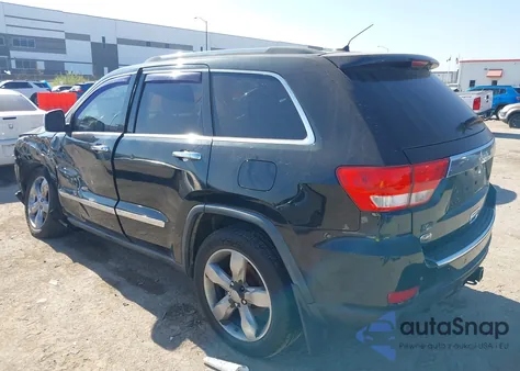 2013 Jeep Grand Cherokee Overland из США, поврежденный, VIN 1C4RJECT1DC595923